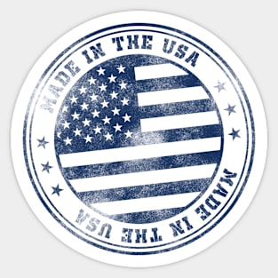 Made In The USA Sticker